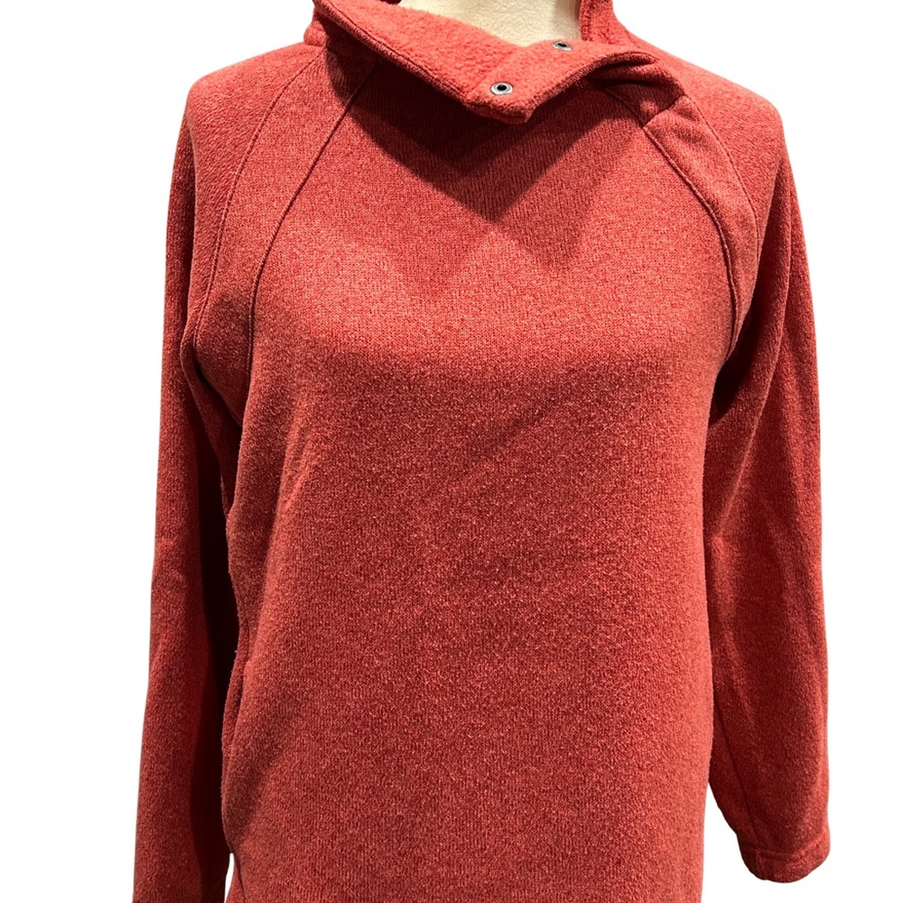 Eddie Bauer Orange-Red Pullover